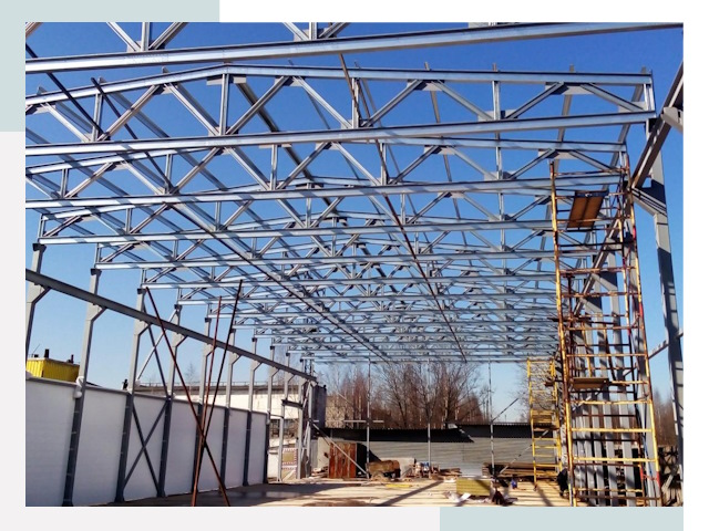 Строительство цехов в Каспийск от 611 руб. под ключ