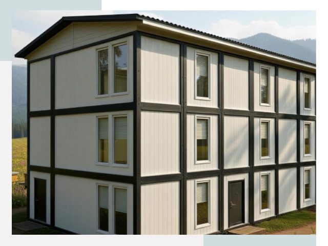 Модульные общежития в Каспийске