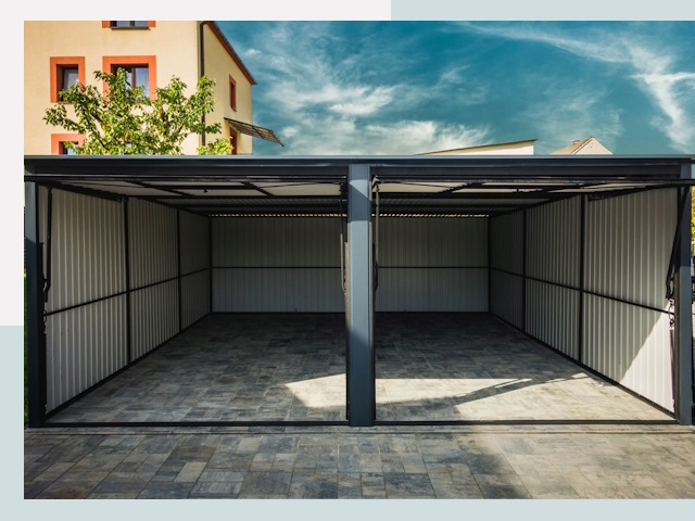 Гаражи из металлоконструкций от 611 руб. в Каспийск