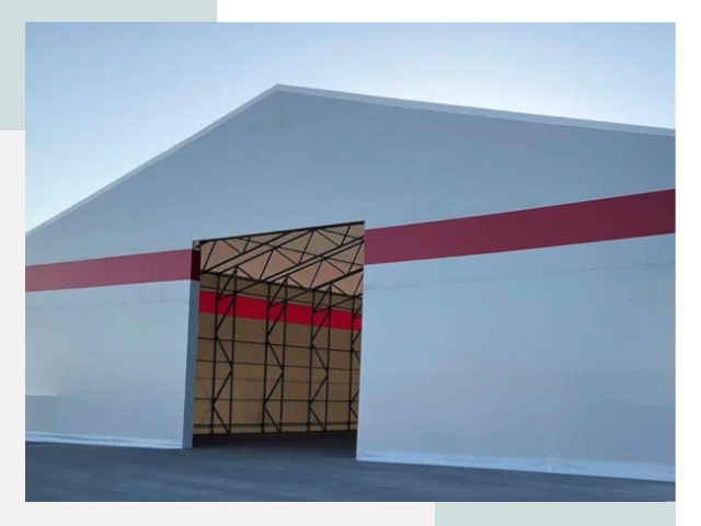 Быстровозводимые ангары в Каспийске