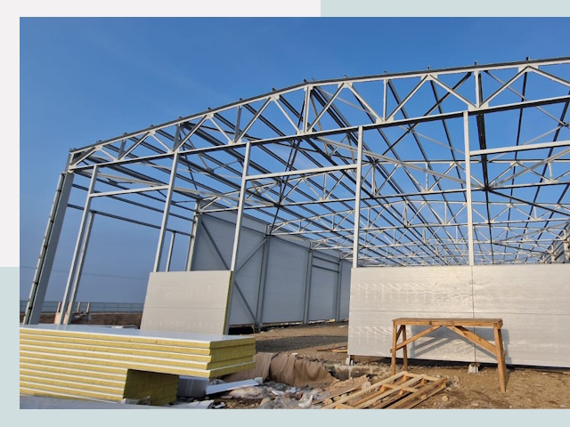 Утепленные ангары в Каспийск от 611 руб. за м²