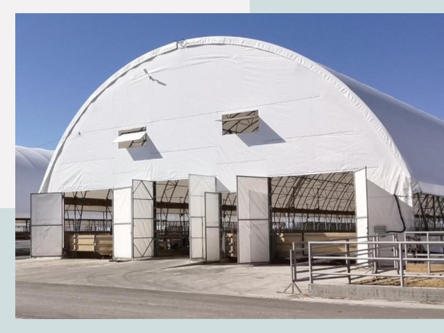 Тентовые ангары по цене 611 руб. в Каспийск