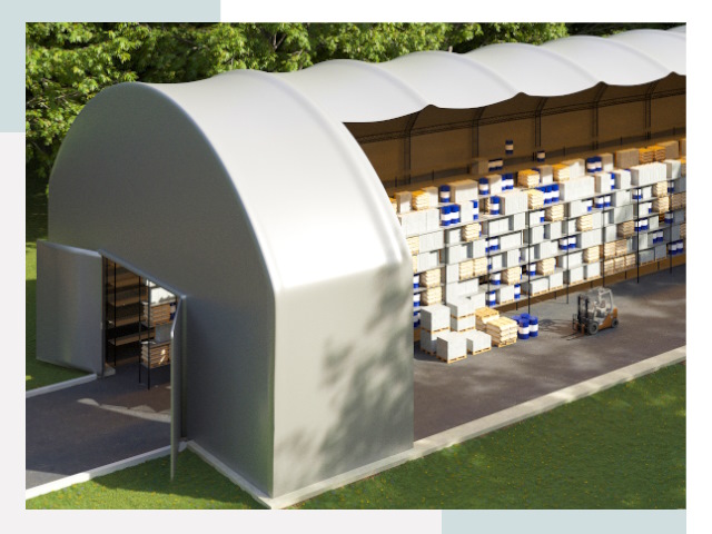 Тентовые ангары в Каспийске