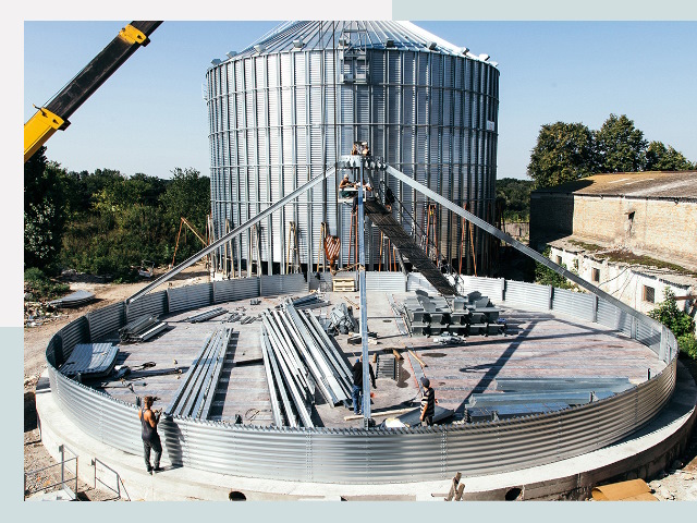 Силосы для зерна в Каспийск от 611 руб. - Надёжное хранение