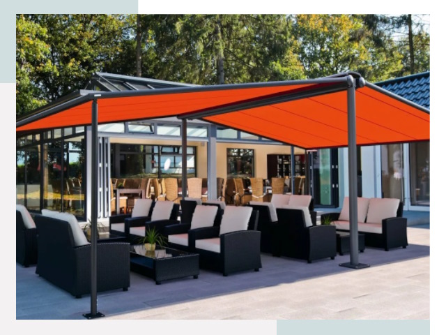 Навесы для кафе и ресторанов в Каспийске