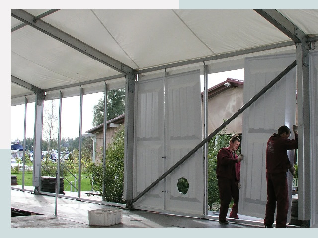 Быстро сборные шатры в Каспийск от 611 руб. за м²