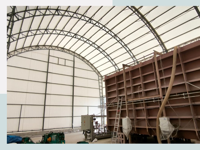 Оснащение ангаров в Каспийске от 611 руб. - Надежно и быстро