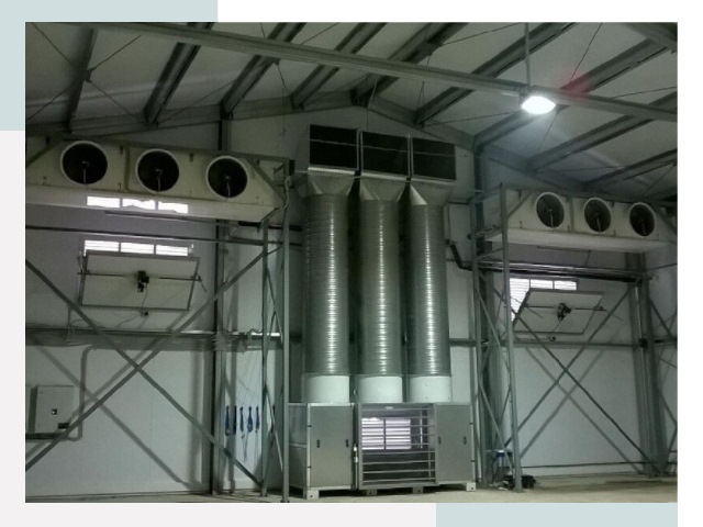 Инженерные системы для ангаров в Каспийске