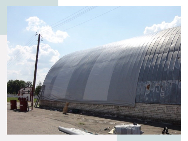 Ремонт ангаров в Каспийске