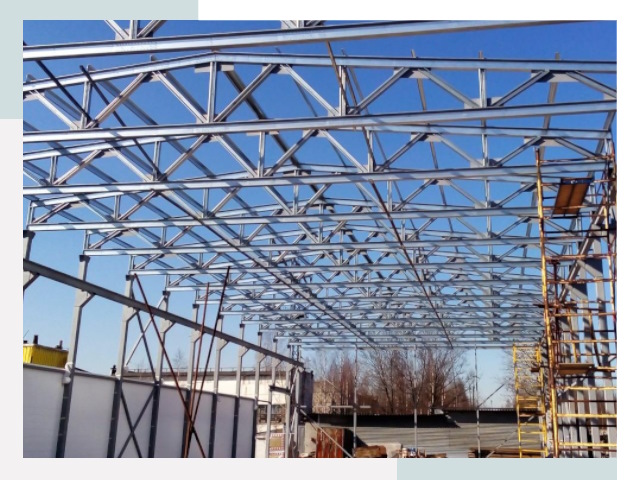 Металлокаркасы для складов в Каспийске