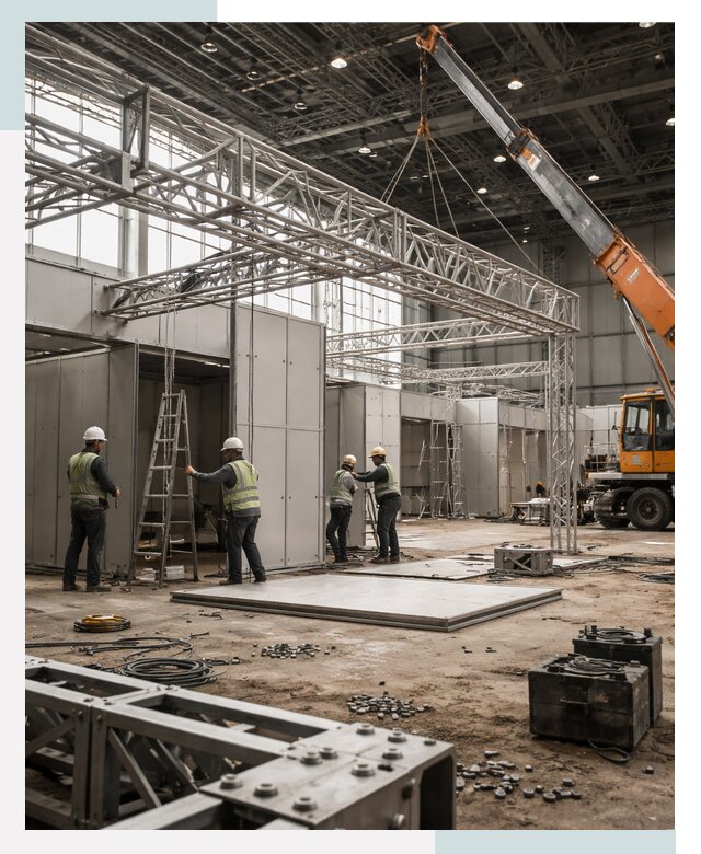 Строительство выставочных павильонов в Каспийске от 35634 р.| СтальСтрой-Ксп